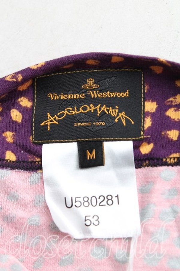 画像3: ANGLOMANIA 中古 / レオパード柄カットソー M マルチ  H-25-06-01-081-to-OD-ZH (3)