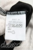 画像4: ヴィヴィアンウエストウッド 中古 / エッセンシャルボートネックカットソー 1（7号相当（ 黒ｘベージュ  H-25-06-01-088-to-OD-ZH (4)