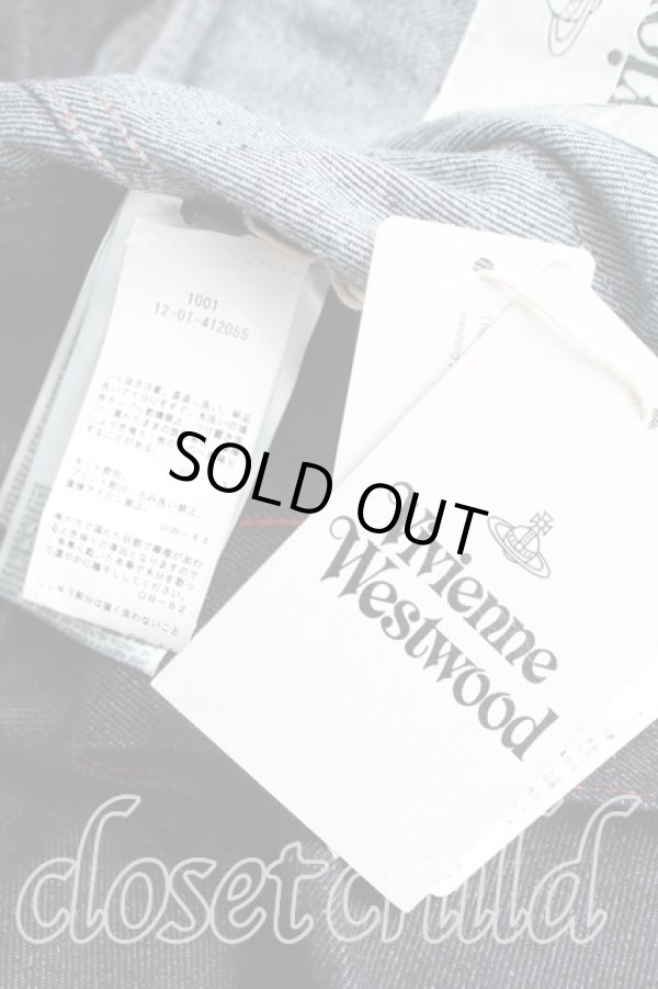 画像5: ヴィヴィアンウエストウッド 中古 / MARLENE デニムジャケット S インディゴ  H-25-06-01-001-jc-OD-ZH (5)