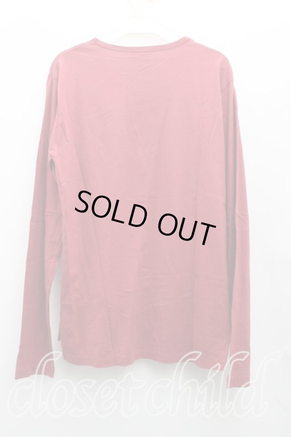 画像2: ヴィヴィアンウエストウッド 中古 / オーブpt長袖カットソー 46（メンズM） 赤  H-25-06-01-098-to-IN-ZH (2)