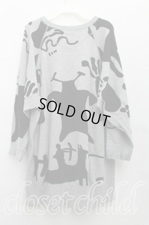 画像2: ANGLOMANIA 中古 / ケイブマンスウェットシャツ 38（M） 灰  H-25-06-01-099-to-IN-ZH (2)