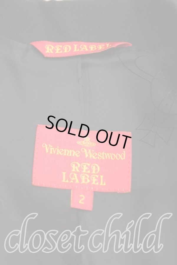 画像3: ヴィヴィアンウエストウッド 中古 / ウールラブジャケット 2（9号） 黒  H-25-06-01-101-jc-IN-ZH (3)