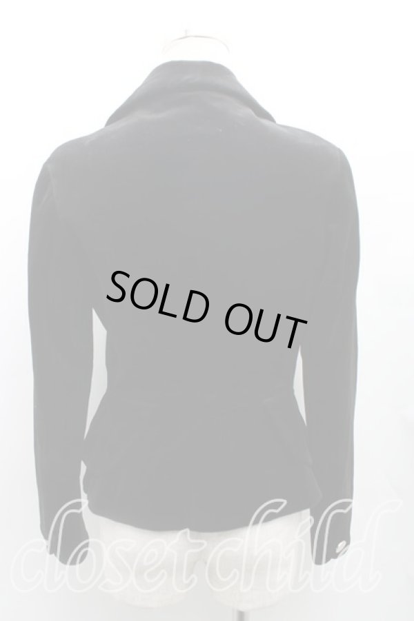 画像2: ヴィヴィアンウエストウッド 中古 / 別珍ベッティーナジャケット 2 黒  H-25-06-01-102-jc-IN-ZH (2)