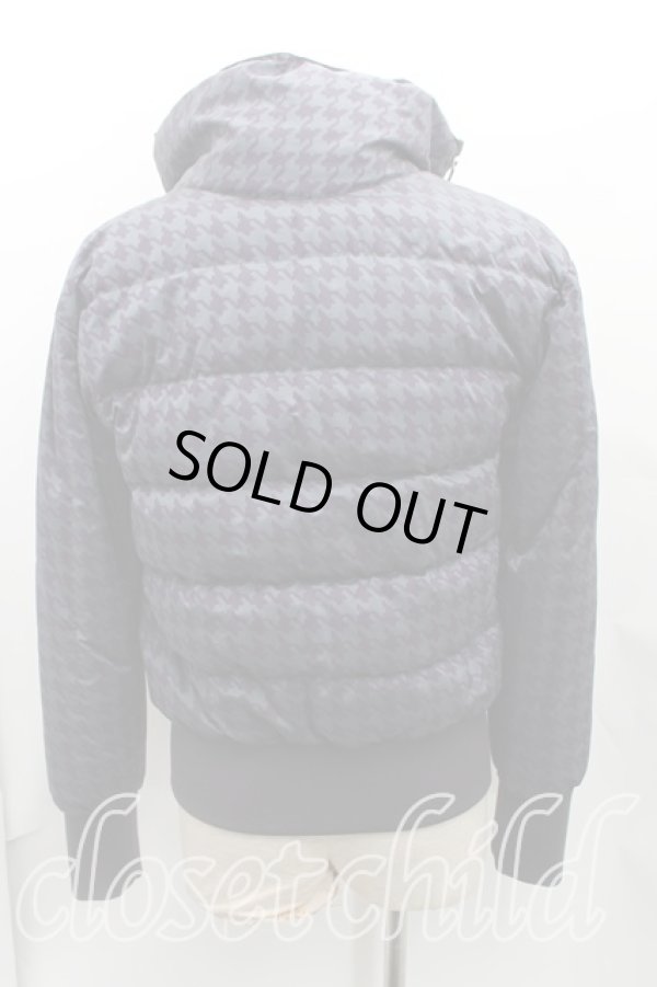 画像2: ヴィヴィアンウエストウッド MAN 中古 / ナイロンドッグトゥースダウンコート 48（メンズL） 紫  H-25-06-01-104-jc-OD-ZH (2)