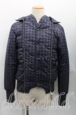 画像3: ヴィヴィアンウエストウッド MAN 中古 / ナイロンドッグトゥースダウンコート 48（メンズL相当） 紫  H-25-06-01-104-jc-OD-ZH (3)