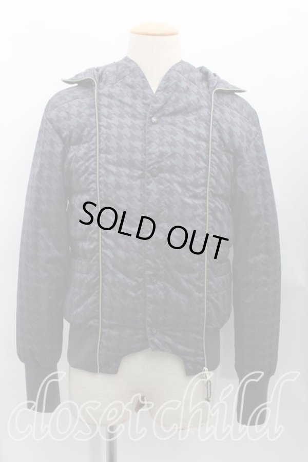 画像3: ヴィヴィアンウエストウッド MAN 中古 / ナイロンドッグトゥースダウンコート 48（メンズL） 紫  H-25-06-01-104-jc-OD-ZH (3)