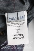 画像5: ヴィヴィアンウエストウッド MAN 中古 / ナイロンドッグトゥースダウンコート 48（メンズL相当） 紫  H-25-06-01-104-jc-OD-ZH (5)