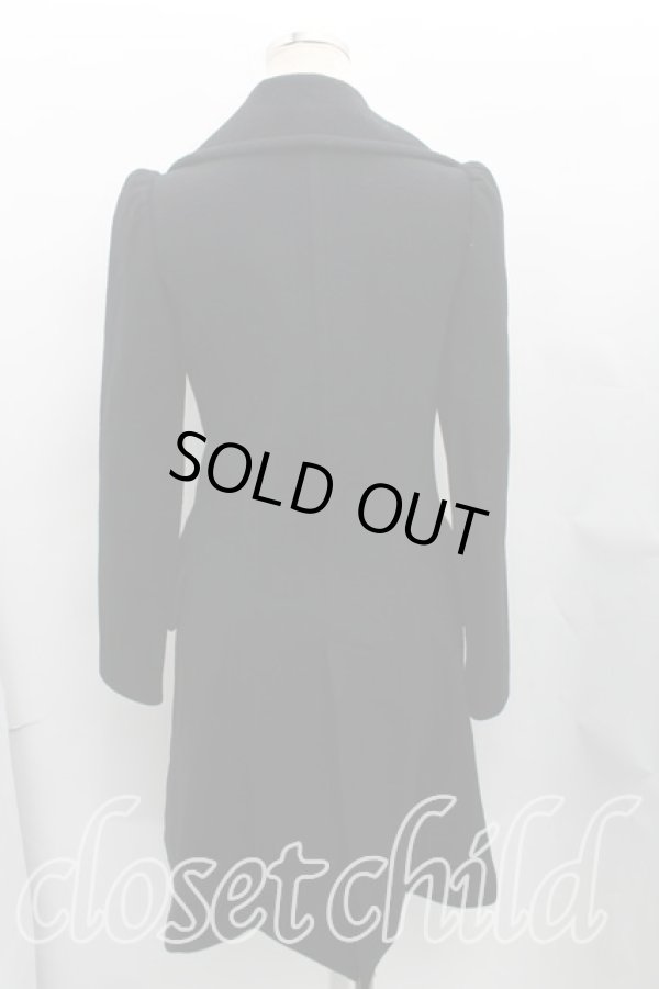 画像2: ヴィヴィアンウエストウッド 中古 / ラブ襟ウールロングコード 1（7号） 黒  H-25-06-01-109-co-IN-ZH (2)