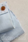 画像7: ヴィヴィアンウエストウッド 中古 / 単色オーブ刺繍丸襟シャツ 1(7号相当) サックス  H-25-06-01-115-bl-IN-ZH (7)