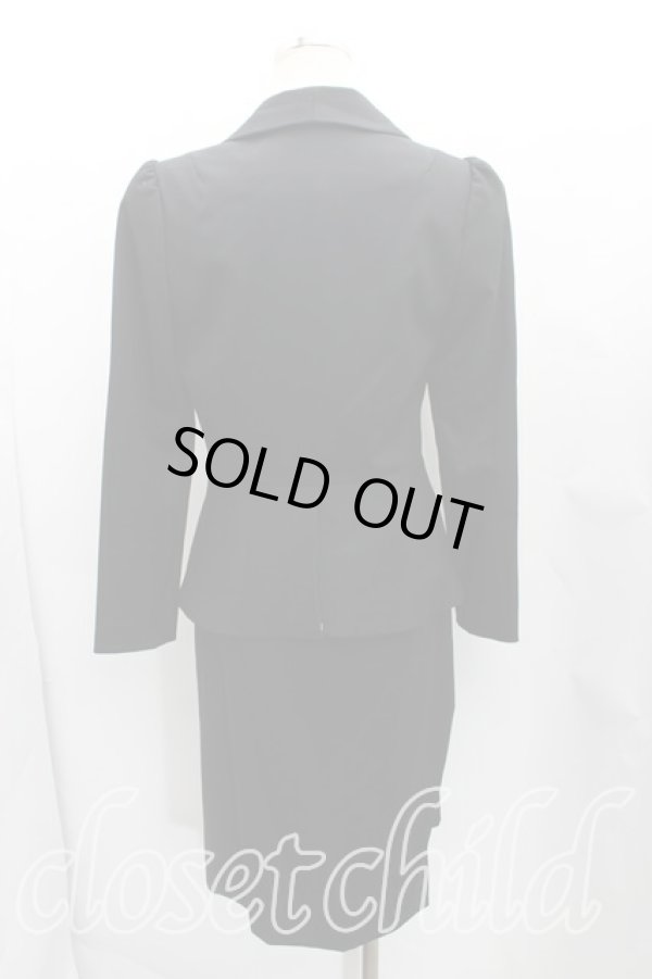 画像2: ヴィヴィアンウエストウッド 中古 / 変形ジャケットセットアップ 2（9号） 黒  H-25-06-01-118-su-IN-ZH (2)