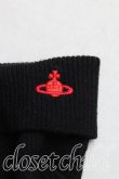 画像6: ヴィヴィアンウエストウッド 中古 / 単色オーブ刺繍タートルニット 2（9号相当） 黒  H-25-06-01-127-to-OD-ZH (6)