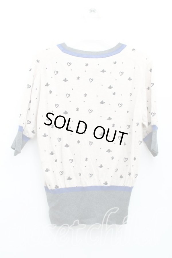 画像2: ヴィヴィアンウエストウッド 中古 / ハート＆オーブサマーニット 00（ワンサイズ） ベージュ  H-25-06-01-128-to-OD-ZH (2)