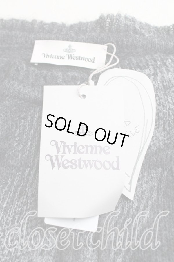 画像3: ヴィヴィアンウエストウッド 中古 / HI VISニット S/M 灰  H-25-06-01-129-to-OD-ZH (3)