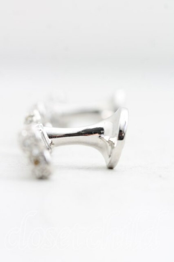 画像2: ヴィヴィアンウエストウッド MAN 中古 / ディアマンテボーンカフスボタン  シルバー  H-25-06-01-135-ac-OD-ZH (2)