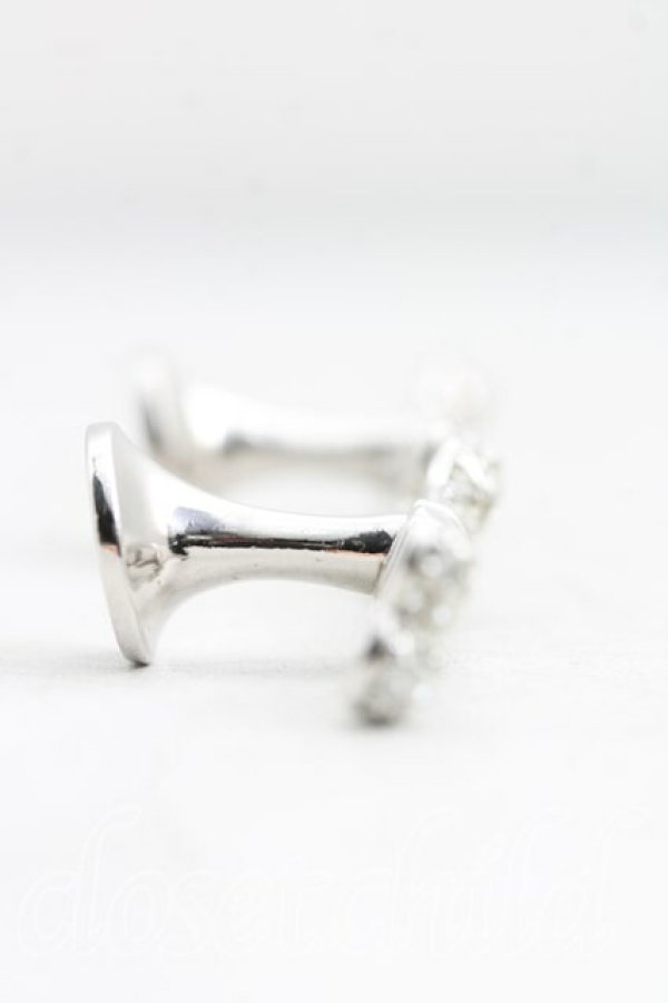 画像3: ヴィヴィアンウエストウッド MAN 中古 / ディアマンテボーンカフスボタン  シルバー  H-25-06-01-135-ac-OD-ZH (3)