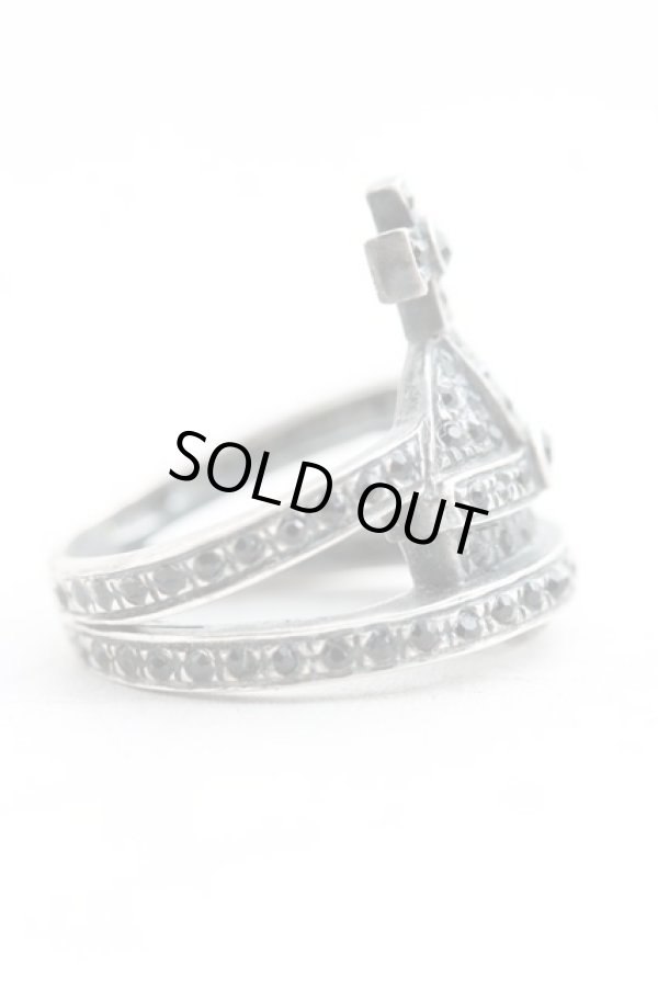 画像3: ヴィヴィアンウエストウッド 中古 / オーブリング L（15号） シルバー  H-25-06-01-140-rg-OD-ZH (3)