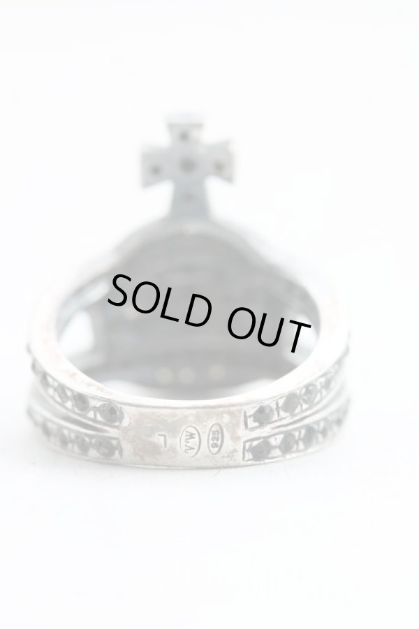 画像4: ヴィヴィアンウエストウッド 中古 / オーブリング L（15号） シルバー  H-25-06-01-140-rg-OD-ZH (4)