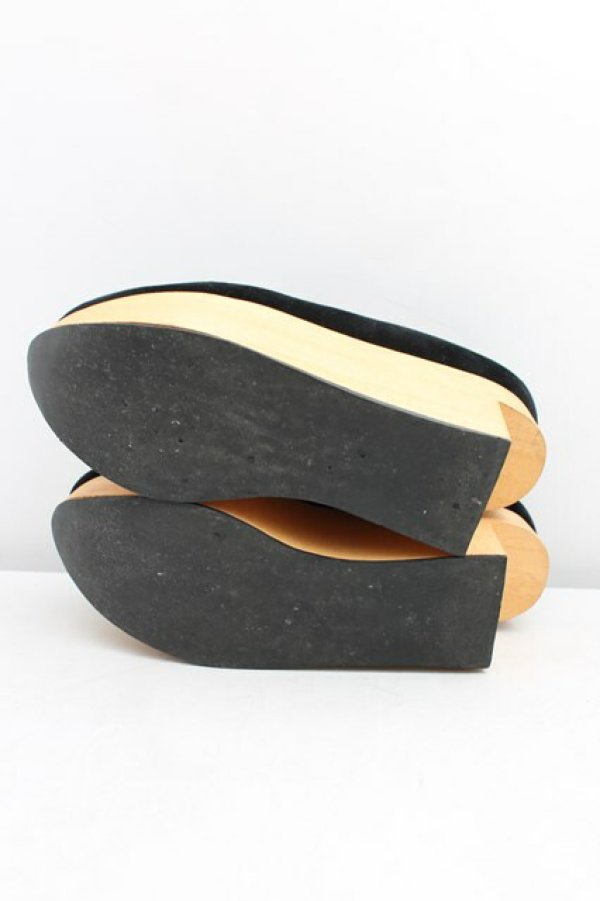 画像5: ヴィヴィアンウエストウッド 中古 / カラーオーブ刺繍ロッキンホース UK6位（24.5cm） 黒  H-25-06-01-141-sh-OD-ZH (5)