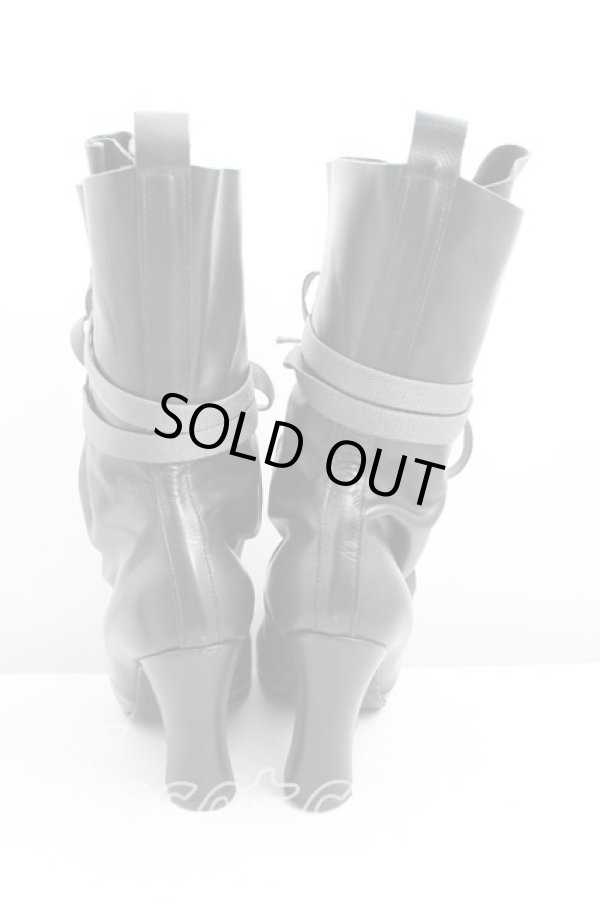 画像4: ヴィヴィアンウエストウッド 中古 / ニューバッグブーツ UK3（22.5cm） 黒  H-25-06-01-142-sh-OD-ZH (4)