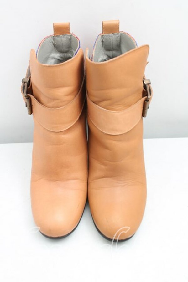 画像2: ヴィヴィアンウエストウッド 中古 / GRANNY JODPOUR 38（24cm） キャメル  H-25-06-01-144-sh-OD-ZH (2)