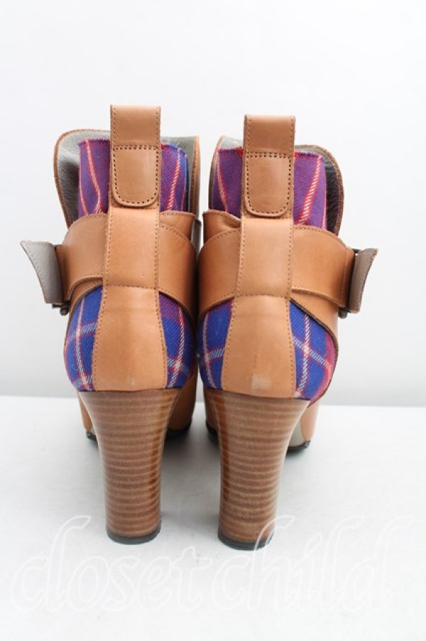 画像4: ヴィヴィアンウエストウッド 中古 / GRANNY JODPOUR 38（24cm） キャメル  H-25-06-01-144-sh-OD-ZH (4)