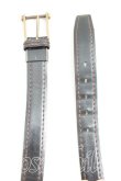 画像2: ヴィヴィアンウエストウッド 中古 / レザーベルト  黒  H-25-06-01-157-gd-OD-ZH (2)