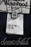 画像4: ヴィヴィアンウエストウッド MAN 中古 / リブ切替ウールラップパンツ 44 黒  H-25-06-08-028-pa-IN-ZH (4)