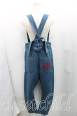 画像2: ヴィヴィアンウエストウッド 中古 / サスペンダーデニム 01（7号相当） インディゴ  H-25-06-08-030-pa-OD-ZH (2)