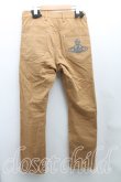 画像2: ヴィヴィアンウエストウッド MAN 中古 / ボタンダウンチノパン 44(メンズS相当) キャメル  H-25-06-08-031-pa-IN-ZH (2)
