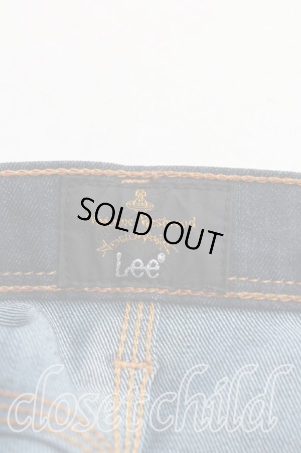 画像3: ヴィヴィアンウエストウッド Anglomania and Lee 中古 / MECHANIC JEAN W32 インディゴ  H-25-06-08-035-pa-IN-ZH (3)