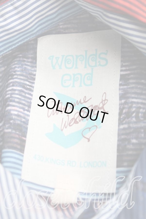 画像3: Worlds End 中古 / ユニオンジャックドランクンシャツ II(M） 赤  H-25-06-08-037-bl-OD-ZH (3)