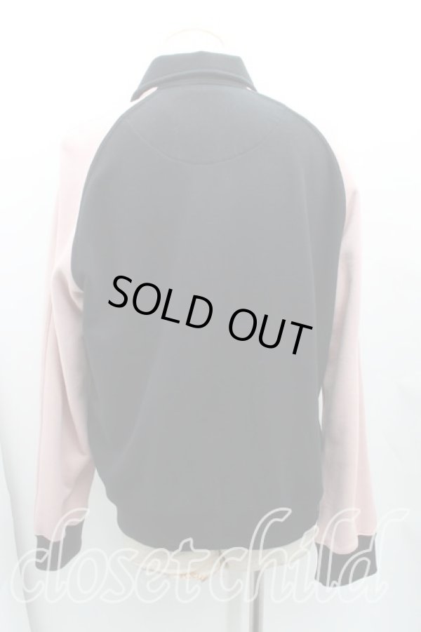 画像2: ヴィヴィアンウエストウッド MAN 中古 / MAN LONDONスタジャン 44（メンズS） 黒×ピンク  H-25-06-08-001-jc-IN-ZH (2)