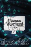 画像3: ヴィヴィアンウエストウッド MAN 中古 / スター柄アシメカラーシャツ 46(メンズM相当) 紺  H-25-06-08-039-bl-IN-ZH (3)
