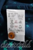 画像4: ヴィヴィアンウエストウッド MAN 中古 / スター柄アシメカラーシャツ 46(メンズM相当) 紺  H-25-06-08-039-bl-IN-ZH (4)