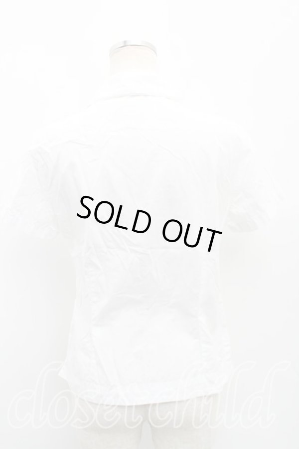 画像2: ヴィヴィアンウエストウッド 中古 / LOVEシャツ II(9号） 白  H-25-06-08-053-bl-OD-ZH (2)