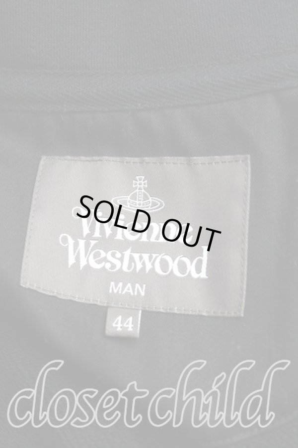 画像3: ヴィヴィアンウエストウッド MAN 中古 / MAN LONDONスタジャン 44（メンズS） 黒×ピンク  H-25-06-08-001-jc-IN-ZH (3)