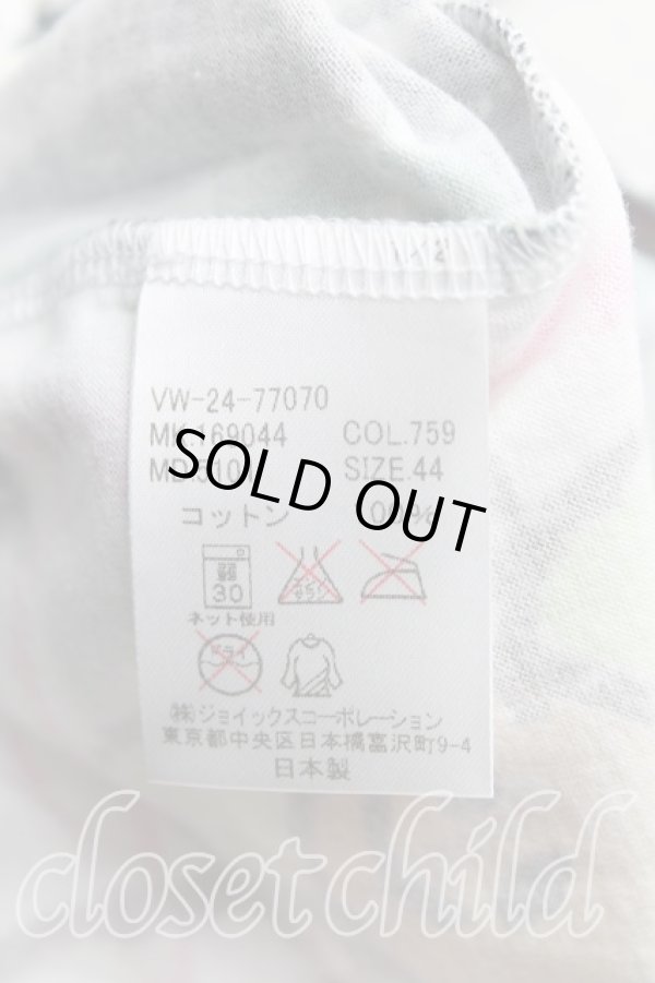 画像4: ヴィヴィアンウエストウッド MAN 中古 / クレヨンTシャツ 44(メンズS) マルチ  H-25-06-08-060-ts-IN-ZH (4)
