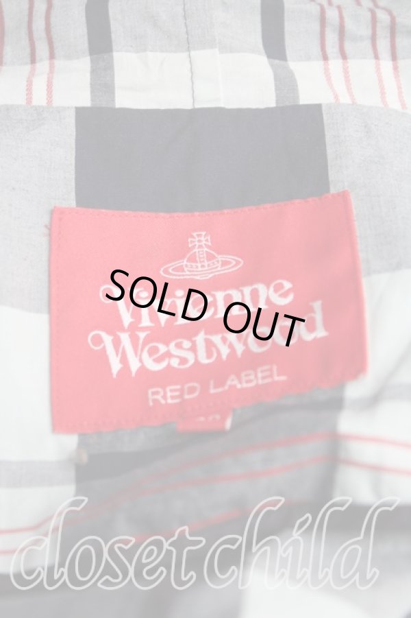 画像3: ヴィヴィアンウエストウッド 中古 / サマーチェックジップアップパーカー 00（ワンサイズ） 緑  H-25-06-08-066-to-OD-ZH (3)