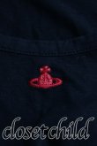 画像6: ヴィヴィアンウエストウッド 中古 / 単色オーブ刺繍カットソー 2（9号相当） 黒  H-25-06-08-072-to-OD-ZH (6)