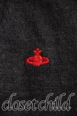 画像6: ヴィヴィアンウエストウッド 中古 / 単色オーブ刺繍カーディガン 2（9号相当） 灰  H-25-06-08-078-to-OD-ZH (6)