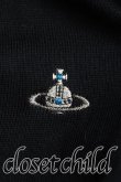画像6: ヴィヴィアンウエストウッド MAN 中古 / オーブ刺繍ロングカーディガン 44(メンズS相当) 黒  H-25-06-08-081-to-IN-ZH (6)