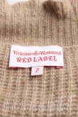 画像3: ヴィヴィアンウエストウッド 中古 / 単色オーブ刺繍フリルニット 2（9号相当） 茶  H-25-06-08-088-to-OD-ZH (3)