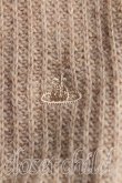画像6: ヴィヴィアンウエストウッド 中古 / 単色オーブ刺繍フリルニット 2（9号相当） 茶  H-25-06-08-088-to-OD-ZH (6)