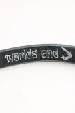 画像3: Worlds End 中古 / スクイグルカフ  黒  H-25-06-08-094-ac-OD-ZH (3)