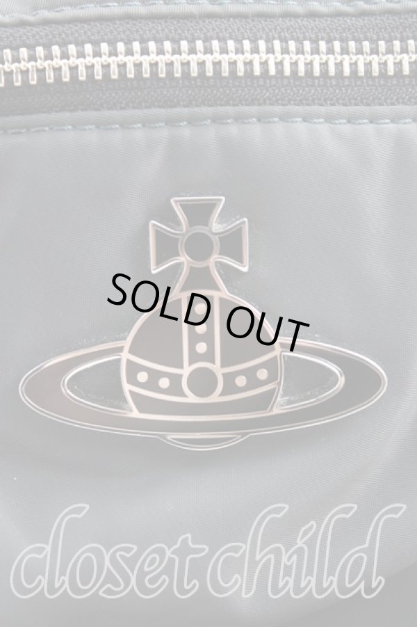 画像5: ヴィヴィアンウエストウッド 中古 / エナメルオーブボディバッグ  黒  H-25-06-08-096-ba-OD-ZH (5)