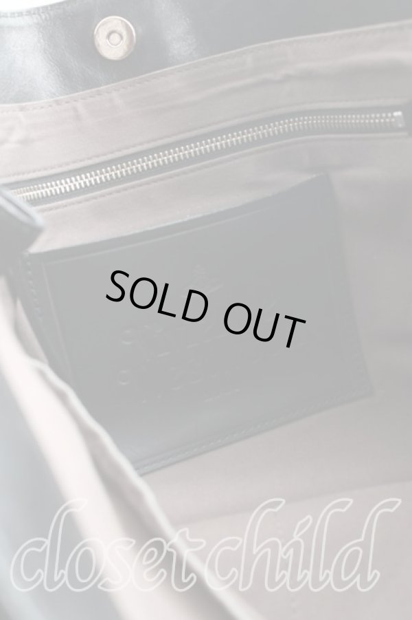 画像4: ヴィヴィアンウエストウッド MAN 中古 / レザートートバッグ  黒  H-25-06-08-108-ba-OD-ZH (4)