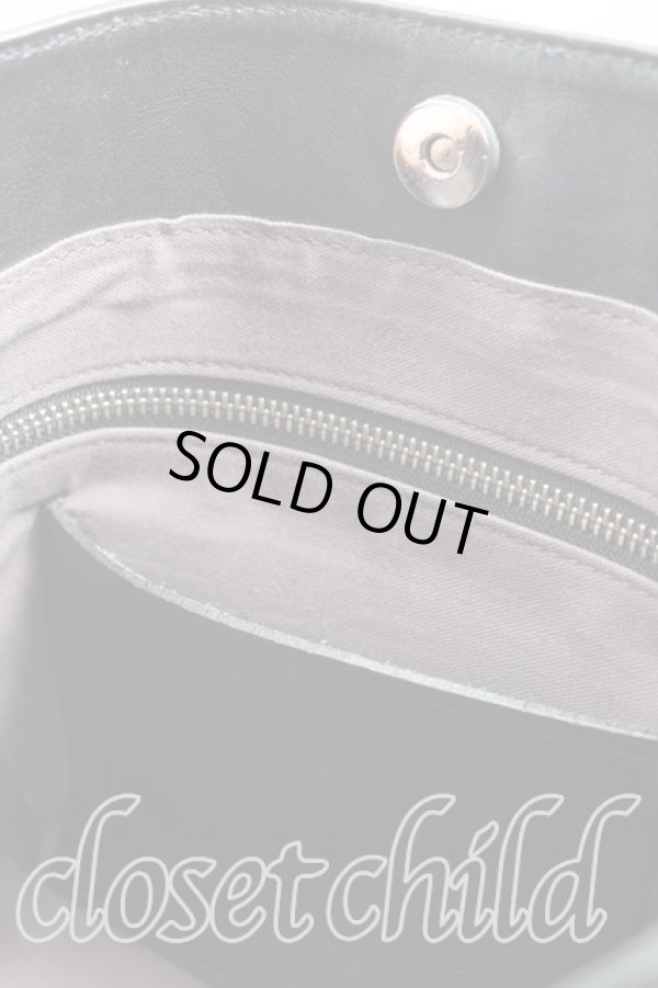 画像5: ヴィヴィアンウエストウッド MAN 中古 / レザートートバッグ  黒  H-25-06-08-108-ba-OD-ZH (5)