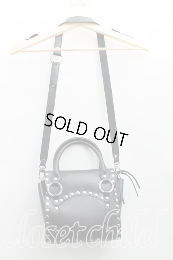 画像3: ヴィヴィアンウエストウッド 中古 / スタッズBETTYショルダーバッグ  黒  H-25-06-08-110-ba-OD-ZH (3)