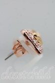 画像3: ヴィヴィアンウエストウッド 中古 / タイニーディアマンテハートスタッドピアス  ピンクゴールド  H-25-06-08-112-er-OD-ZH (3)