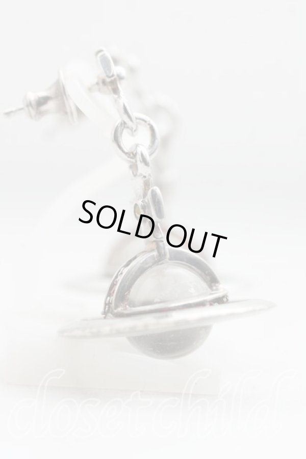 画像3: ヴィヴィアンウエストウッド 中古 / タイニーオーブピアス  シルバー  H-25-06-08-118-er-OD-ZH (3)